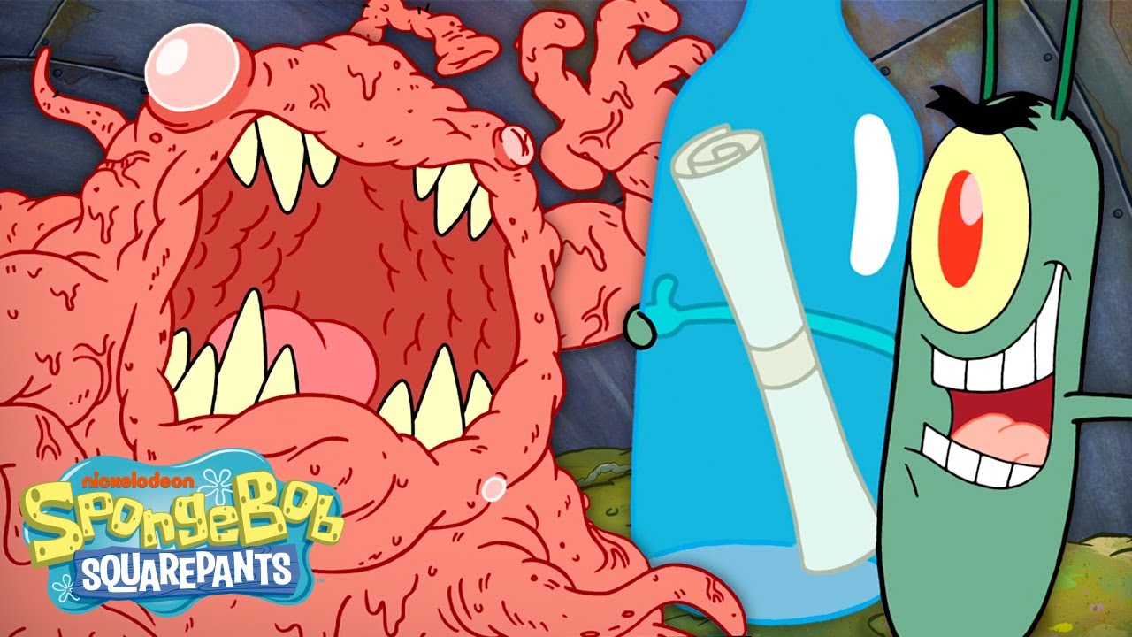 Plankton's A-Z Guide of Every Krabby Patty Scheme 🍔 | SpongeBob