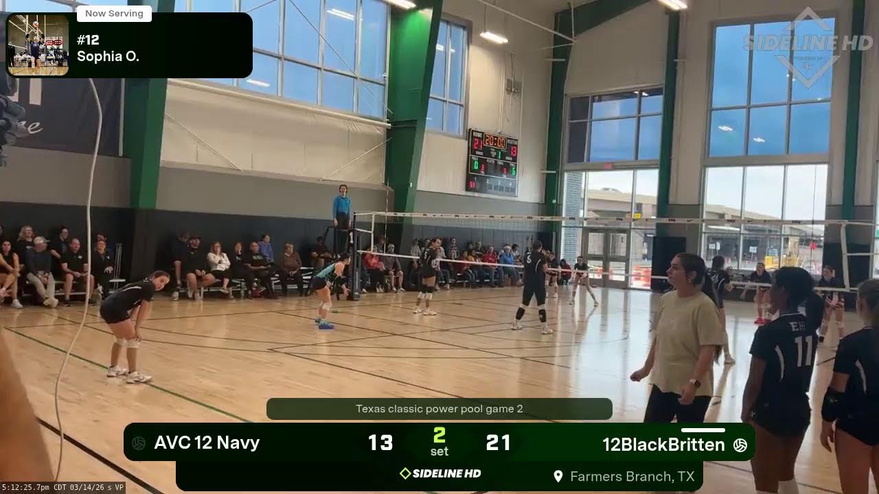 12BlackBritten vs. AVC 12 Navy (2026.03.14)