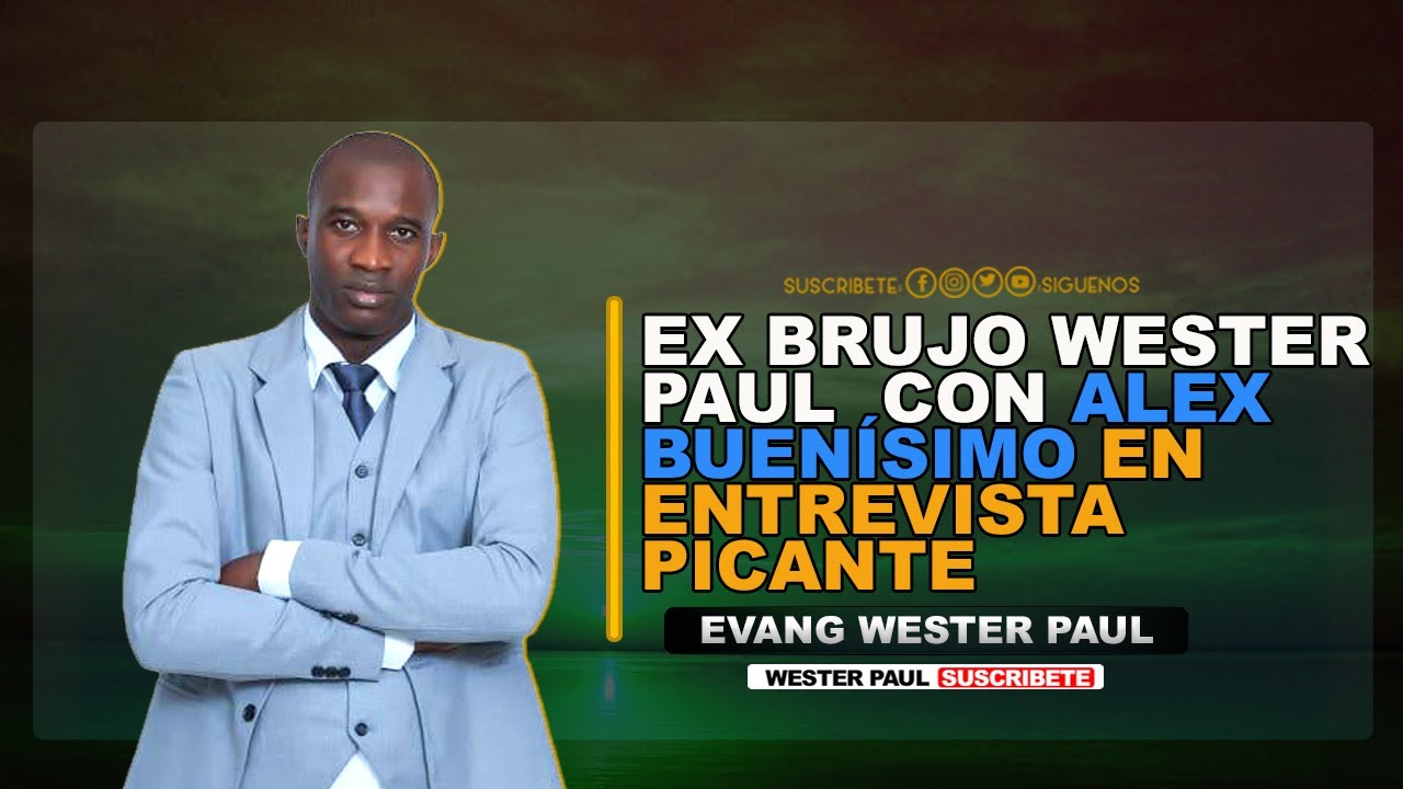 EX BRUJO WESTER PAUL CON AXEL BUEN&Iacute;SIMO ENTREVISTA PICANTE