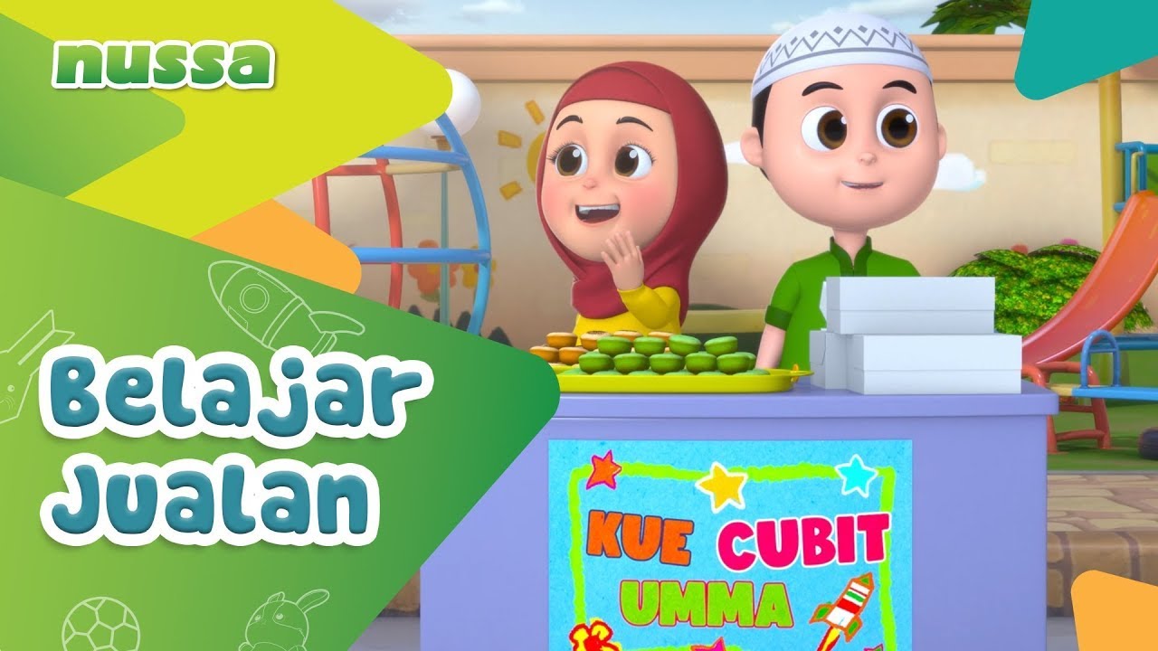 Nussa dan Rara - Belajar Jualan 2021 studio animasi studio animasi asktarra animasi
