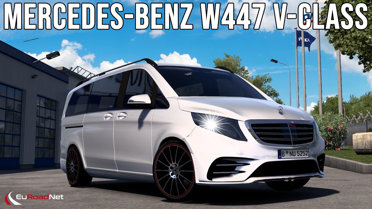 ETS2 EuRoadNet - Mercedes-Benz V-Class I Von Vetschau nach Zittau [2929] EURO TRUCK SIMULATOR 2