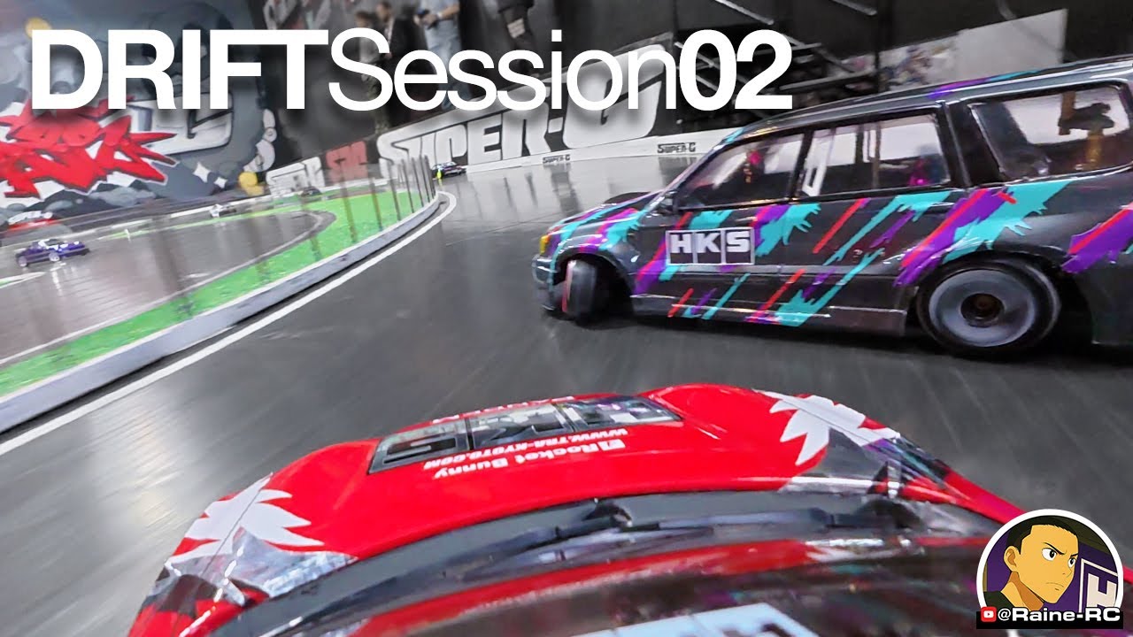 RC DRIFT Session 02 @ Super-G Drift Arena
