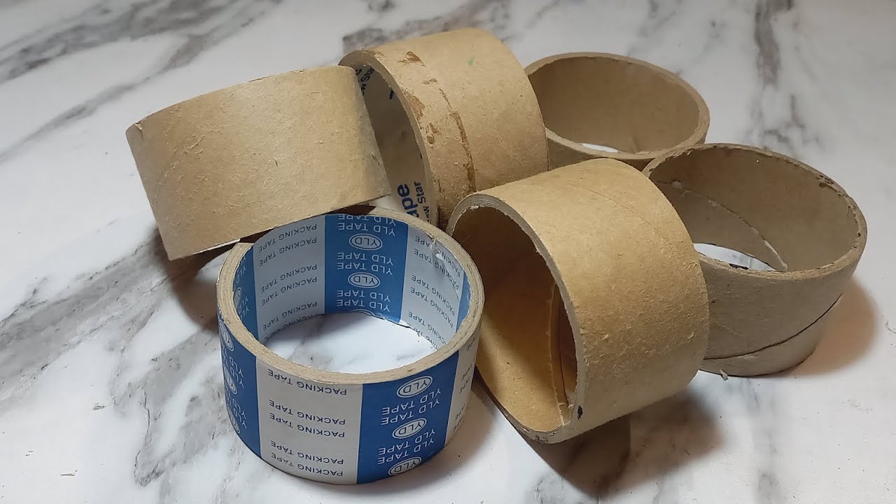 Turn unnecessary duct tape bushings into the right thing for home, simply and easily. DIY crafts.