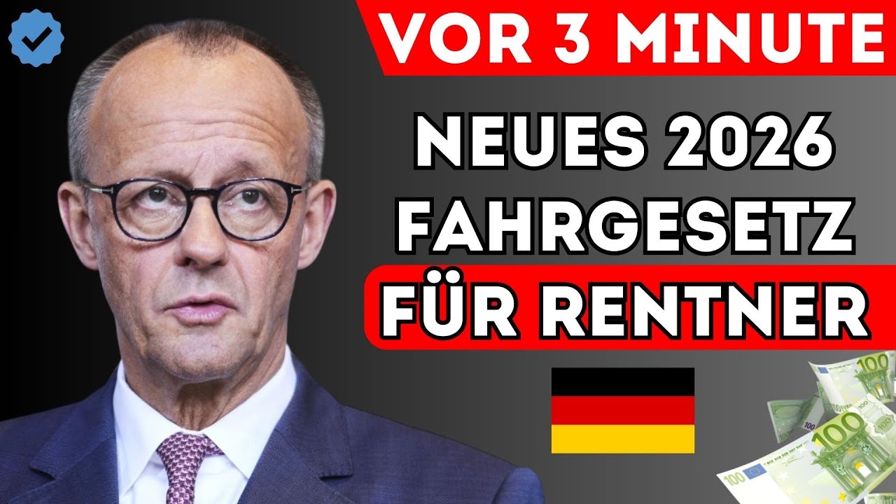🚨 Achtung Senioren! Ab 1. Dezember 2025 tritt das neue Fahrgesetz in Kraft &ndash; Das m&uuml;sst ihr wissen!