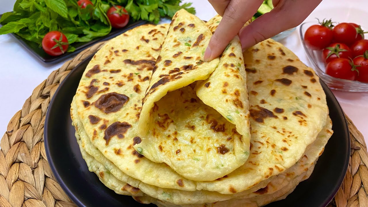 Рецепт вкусного завтрака с картофельными оладьями - Рецепты Чичека