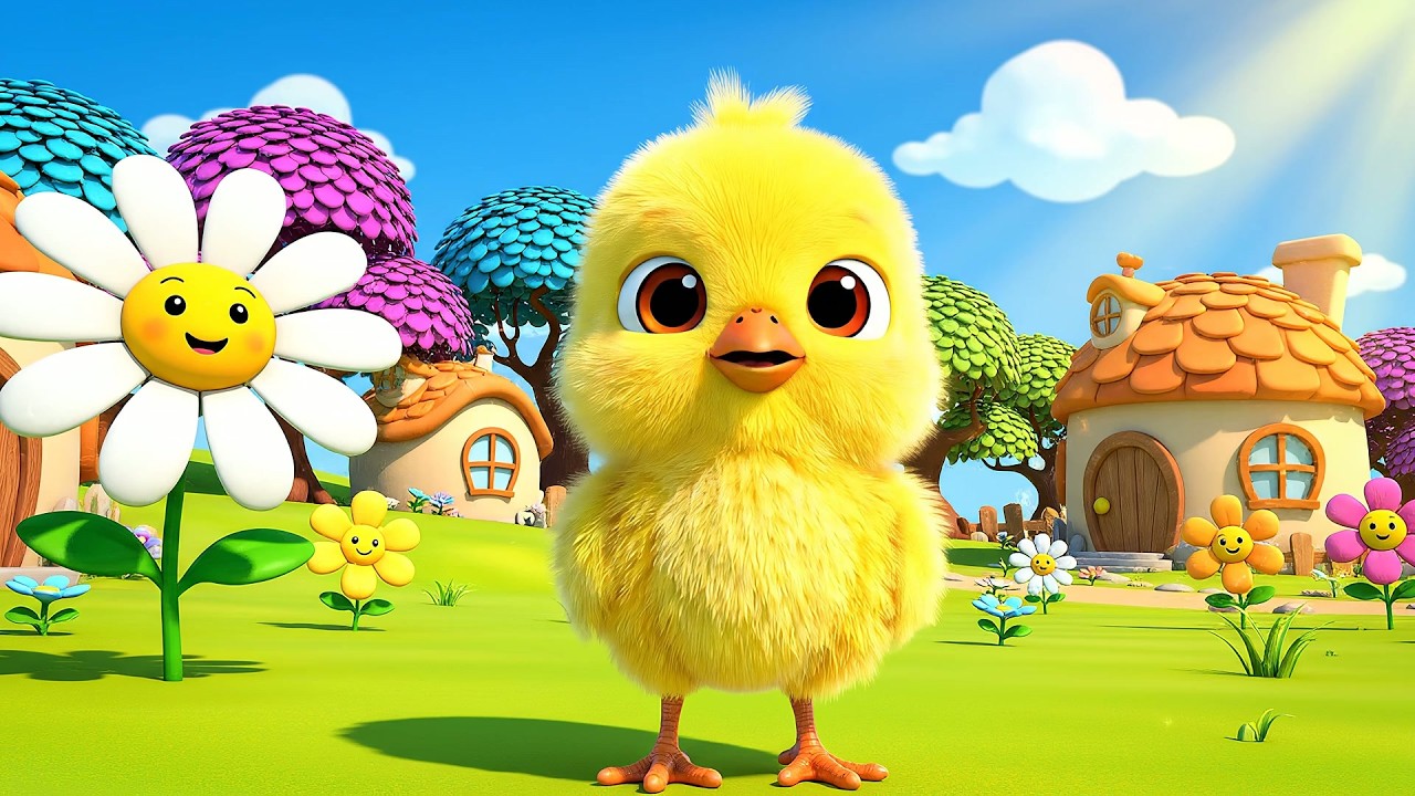 El Pollito Dice Pío Pí Pí | Canciones de la Granja & Rimas Infantiles para Bebés