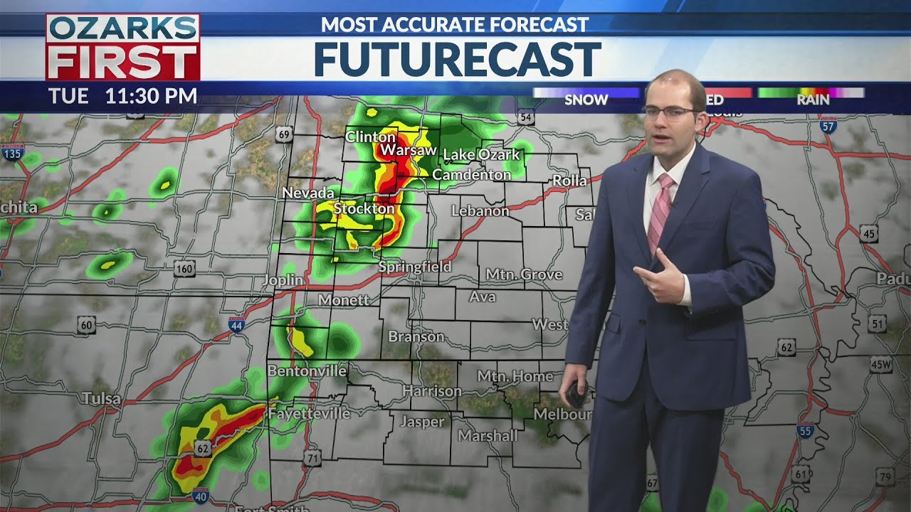 Another round of storms for some on Tuesday night