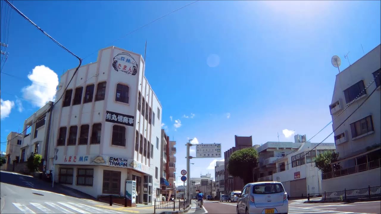 糸満市兼城 糸満入口バス停～糸満ロータリーバス停　県道256号線