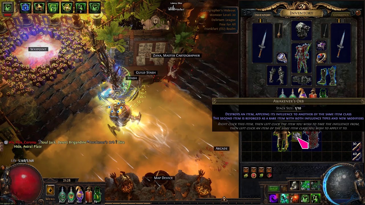My Second Awakener Orb Craft