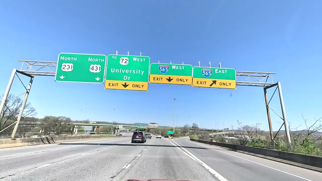 Huntsville AL to Homewood, Birmingham AL