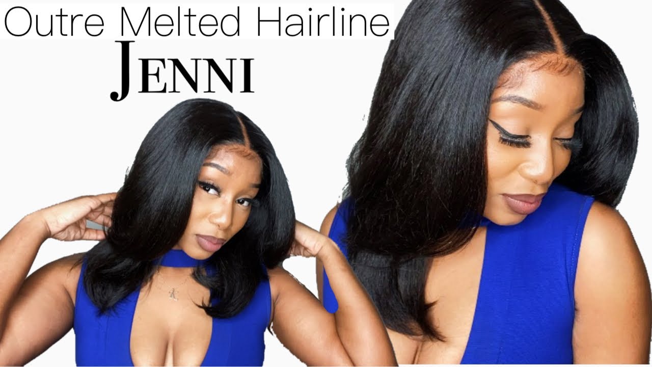 Outre Melted Hairline “JENNI || feat Divatress ||Natural Blowout Hair || Start to Finish | Detailed*