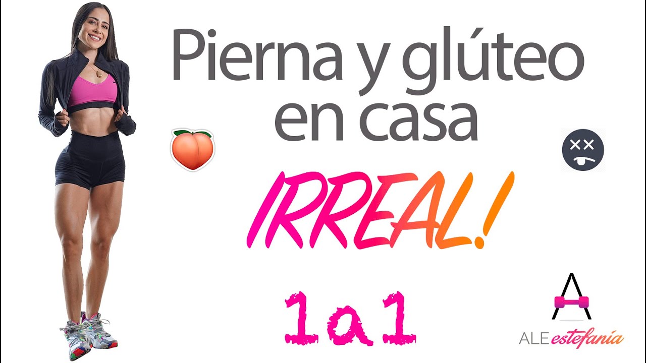 Rutina de pierna y glúteo IRREAL en CASA uno a uno