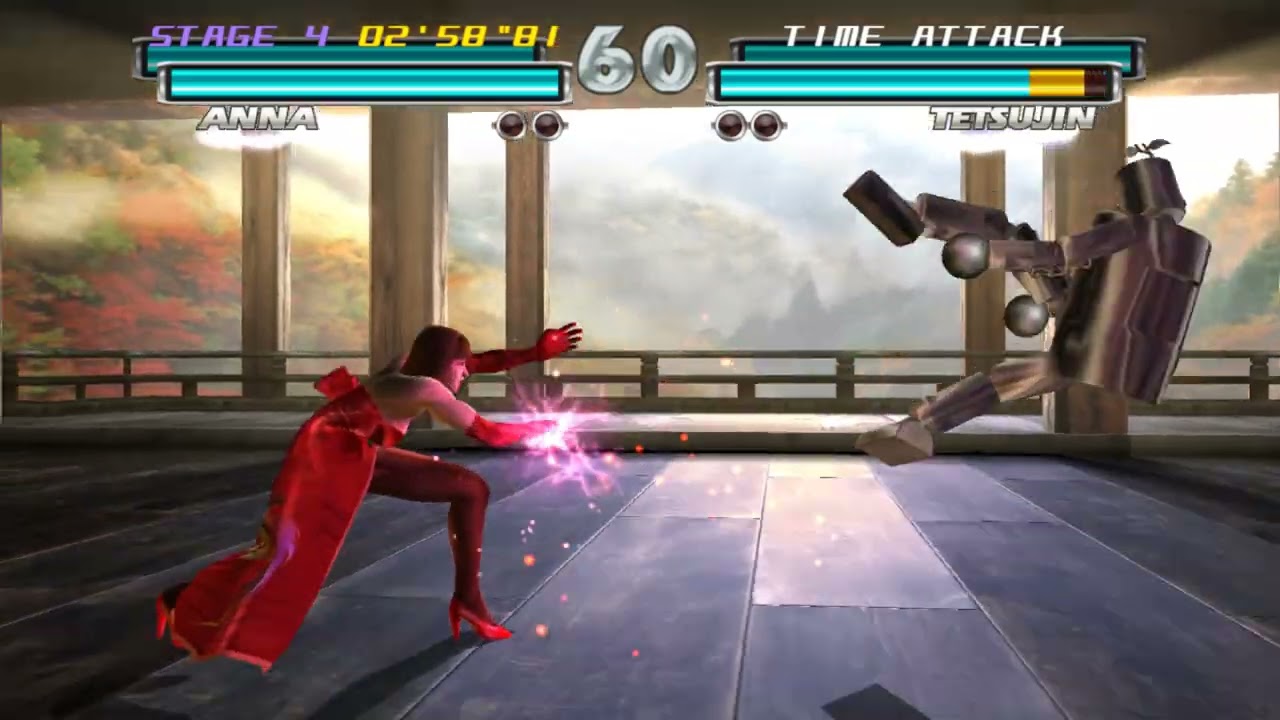 Tekken Tag Tournament HD Time Attack - Anna Williams & Kazuya Mishima (RPCS3)