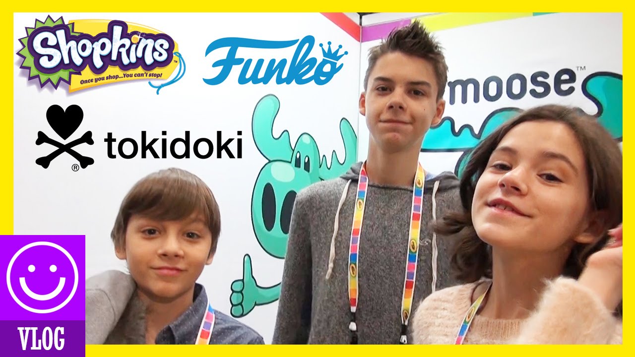 TOY FAIR 2016! NEW SHOPKINS, MOOSE, TOKIDOKI, UNICORNOS & FUNKO BOOTH TOURS! | KITTIESMAMA 44