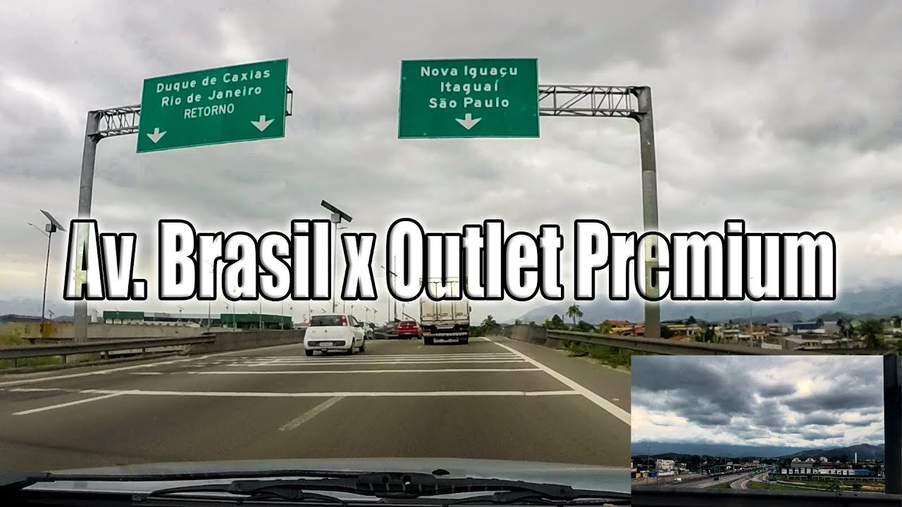 Как добраться до Outlet Premium? Отправление из Авениды Бразилиа - Рио-де-Жанейро