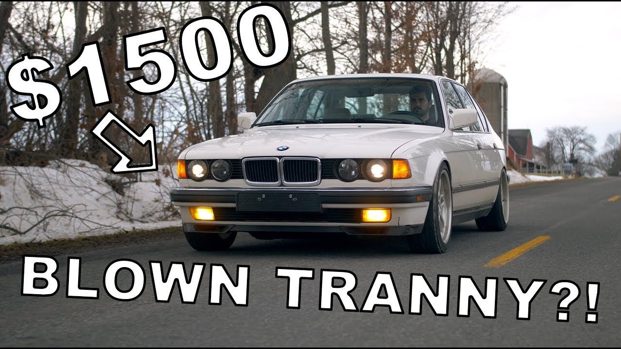 I Bought a $1500 BMW... and Blew the Tranny // Winter Beater Challenge