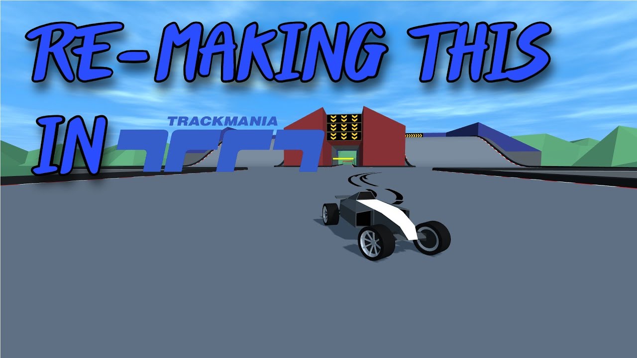 RE-CREATING POLYTRACK IN TRACKMANIA PART 1
