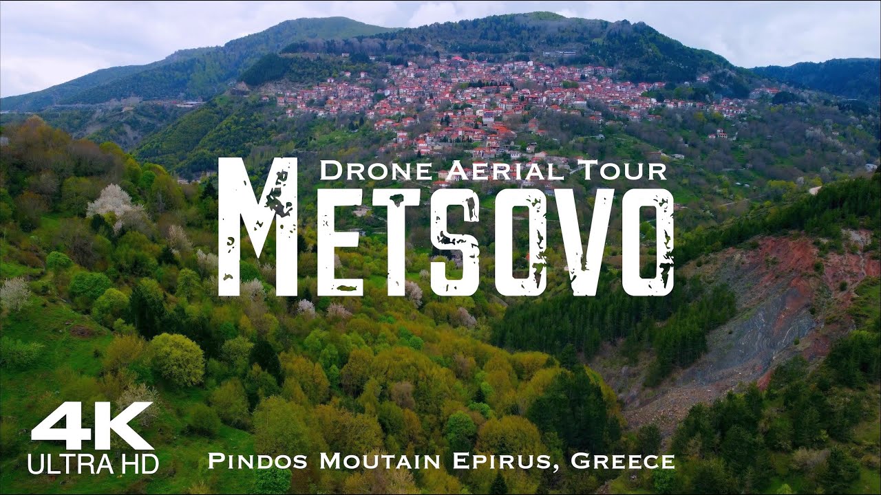 METSOVO 🇬🇷 Μέτσοβο Drone Aerial 4K | Epirus Ήπειρος Πίνδος Ελλάδα