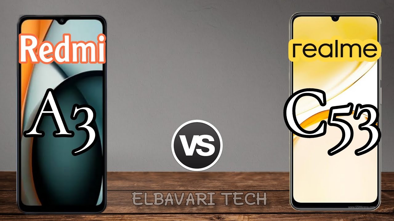 Realme C53 vs Redmi A3