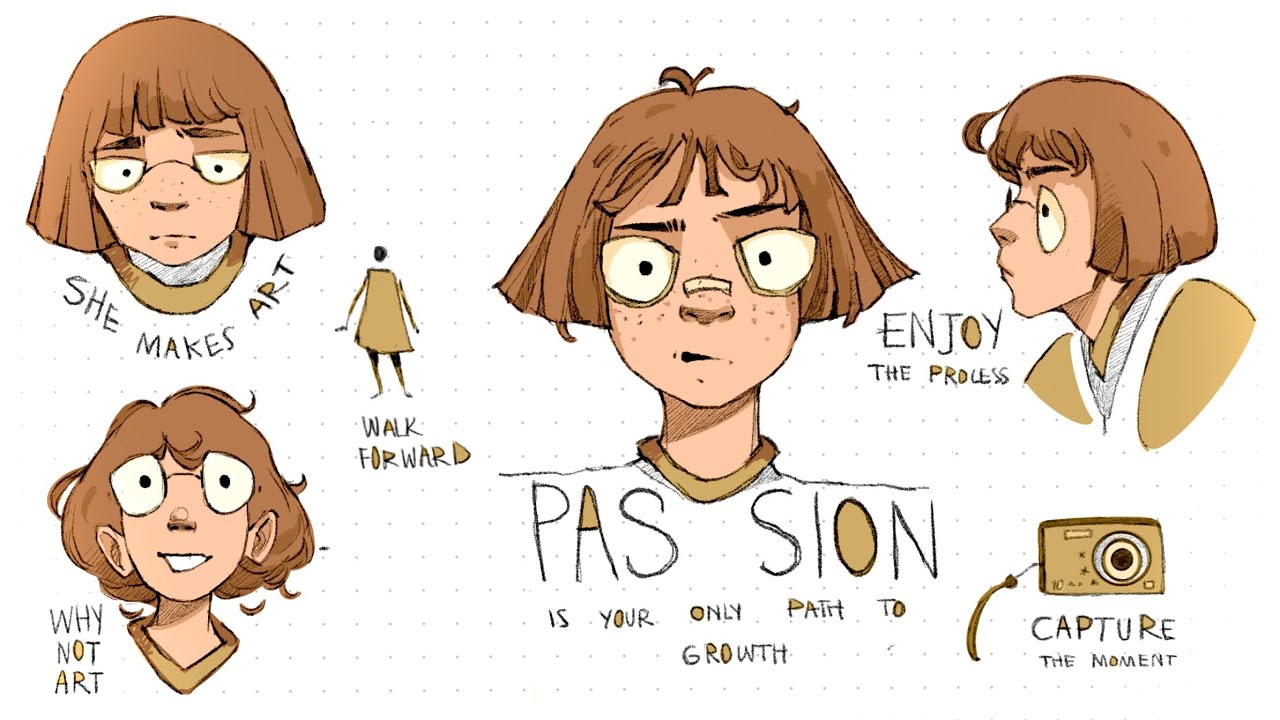 I Tried To Draw Ugly (procreate drawing process)