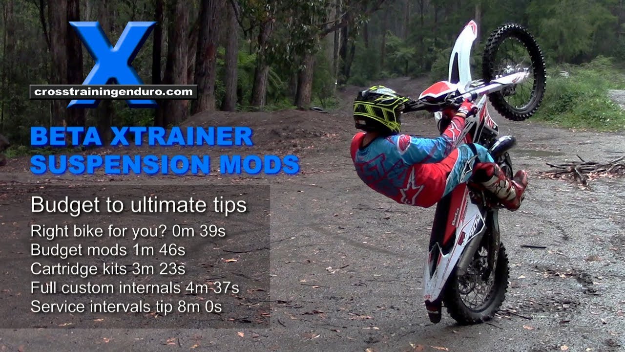 Beta Xtrainer suspension mods: budget to ultimate solutions︱Cross Training Enduro