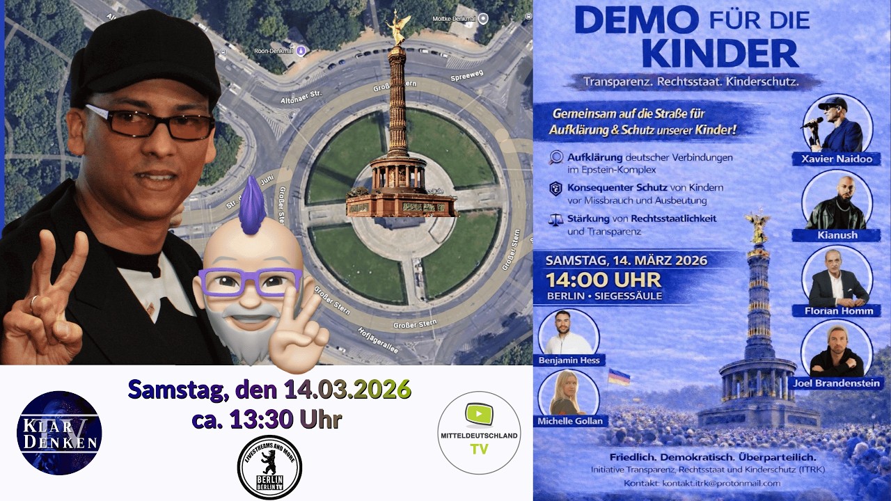 💥📢LIVE | DEMO für unsere KINDER in Berlin!💥📢