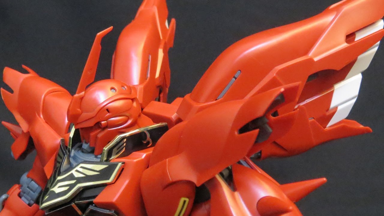 MG Sinanju review (6: Verdict) Gundam Unicorn Full Frontal OVA plastic model review ガンプラ