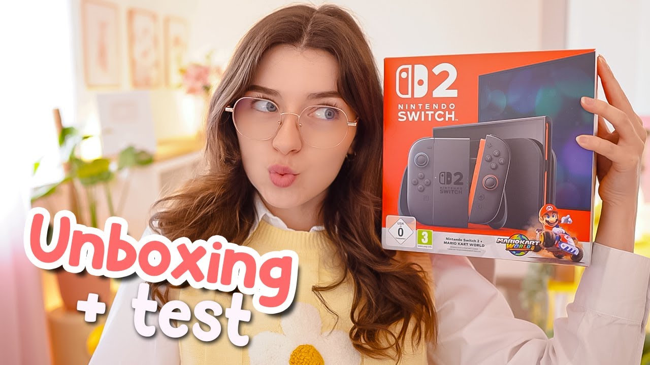 😍 J'AI LA NINTENDO SWITCH 2 ! (Unboxing & test)