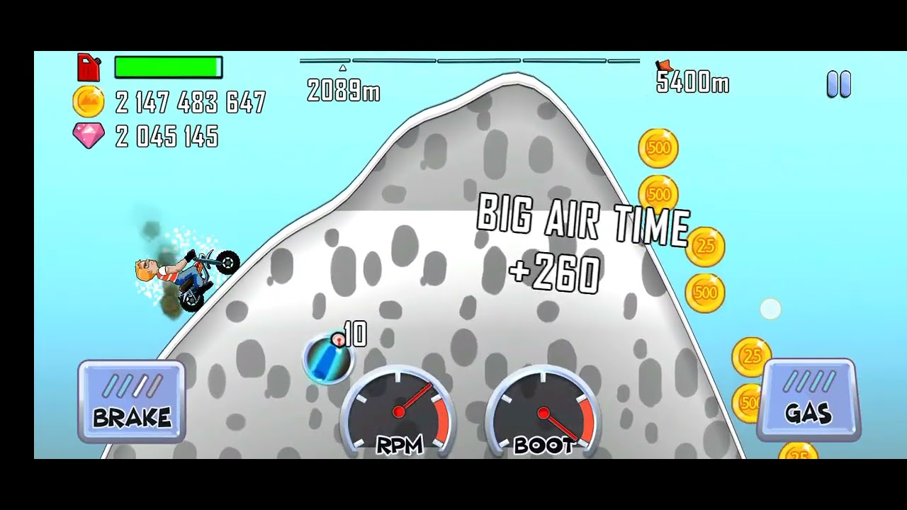 Hill Climb Adventure Minibike and Arctic 2708 m ( Current World Record )