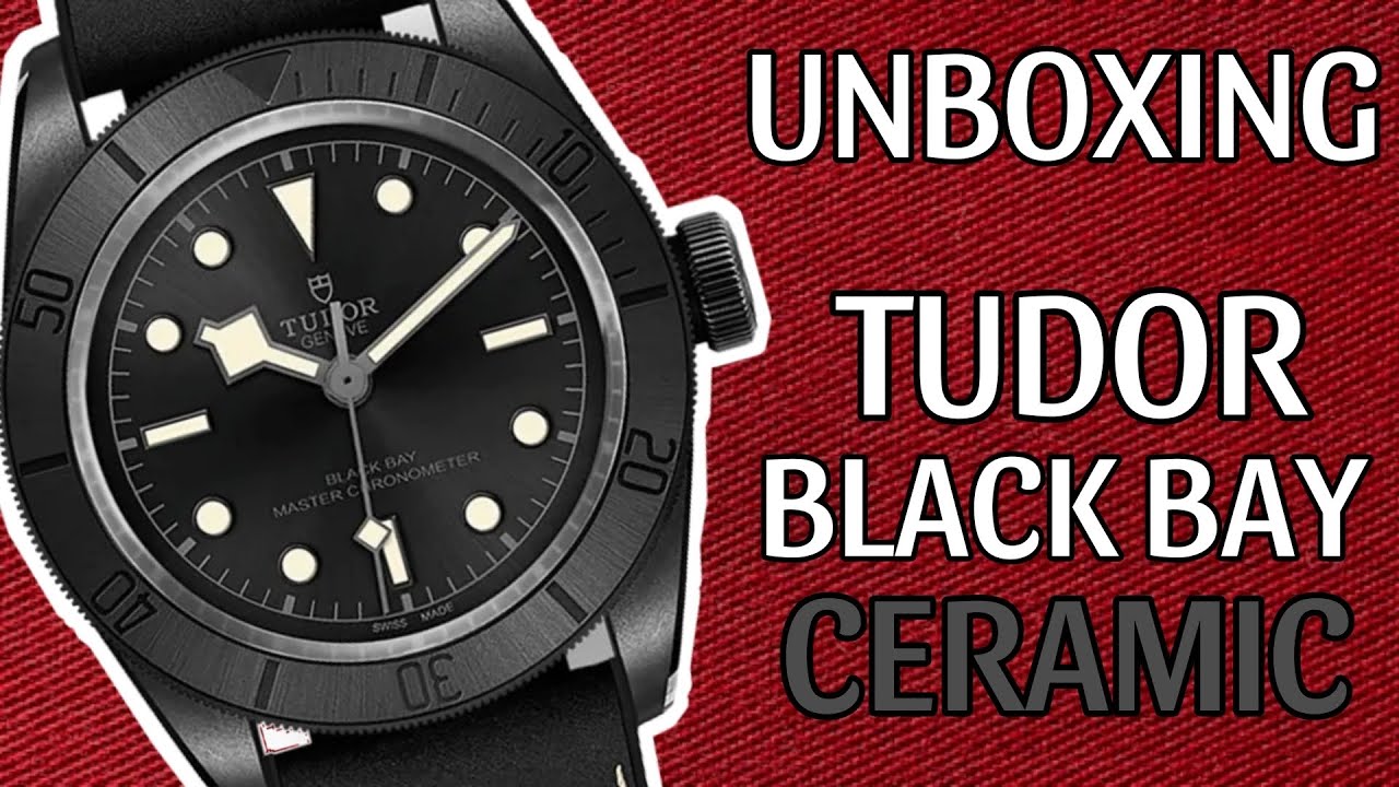 Unboxing Tudor Black Bay Ceramic