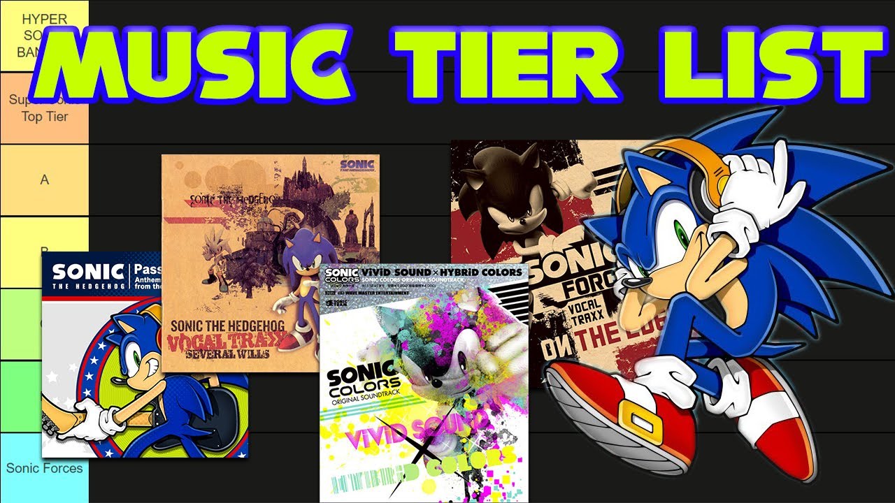 THE BEST SONIC MUSIC TIER LIST Feat. LunchBoxxed