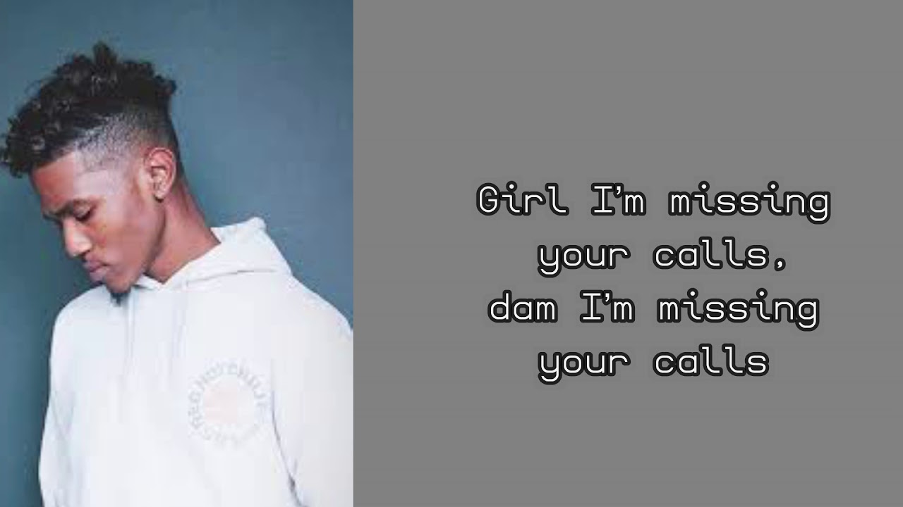 B  Smyth - Missing Your Call (Lyrics On Screen)