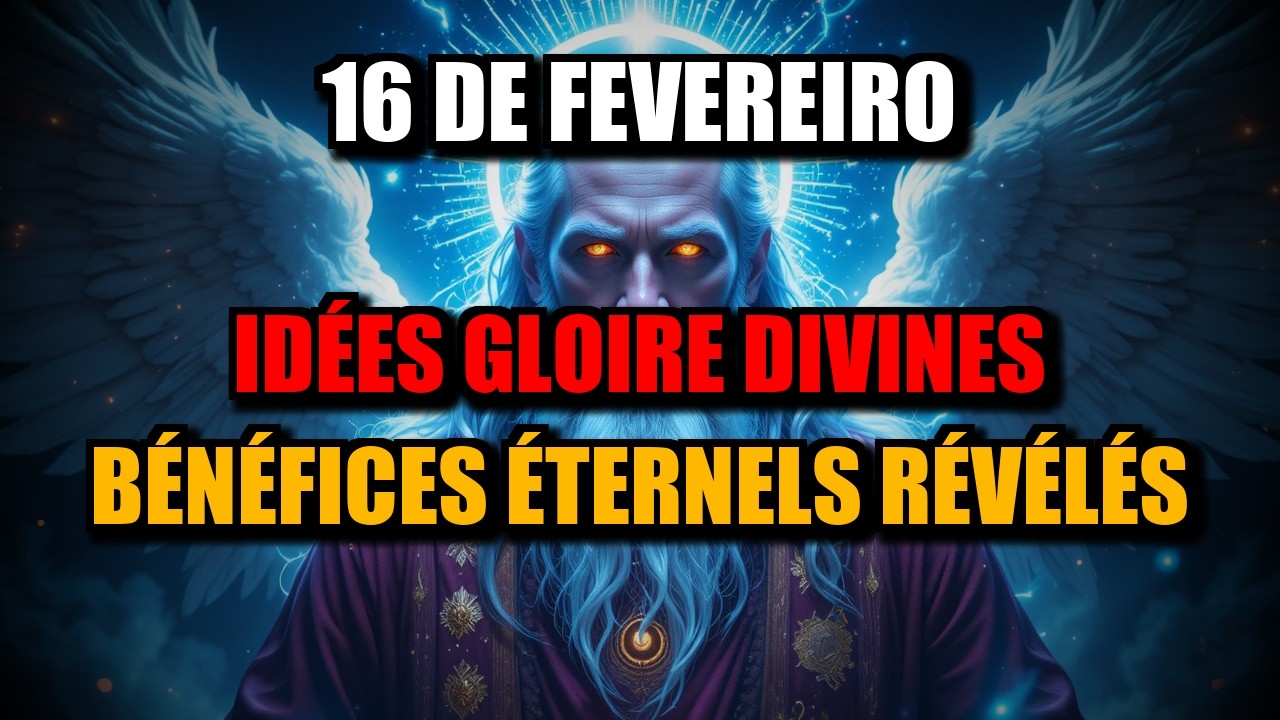 Idées Glorieuses Du Appel à l'Élu le 16 02 2026 Révélation Choc !
