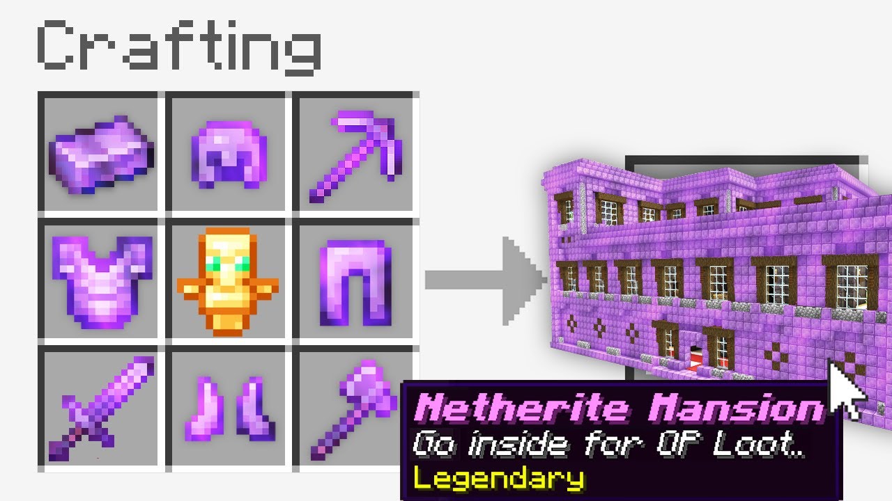 Minecraft UHC but you can craft a 