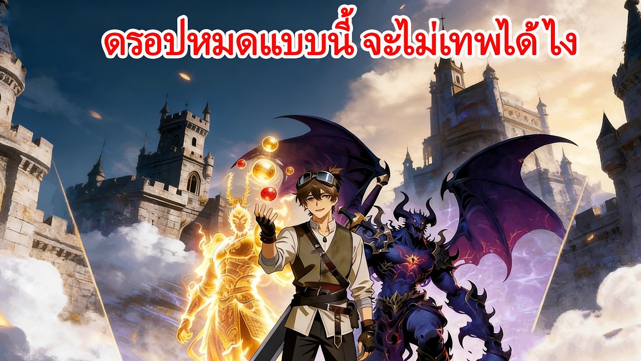 ปลุกพรสวรรค์SSSดรอปทุกไอเทม ล่ามอนก็ได้ของเทพ รวยและเทพในพริบตา #ซีรีส์จีน #พระเอกเทพ