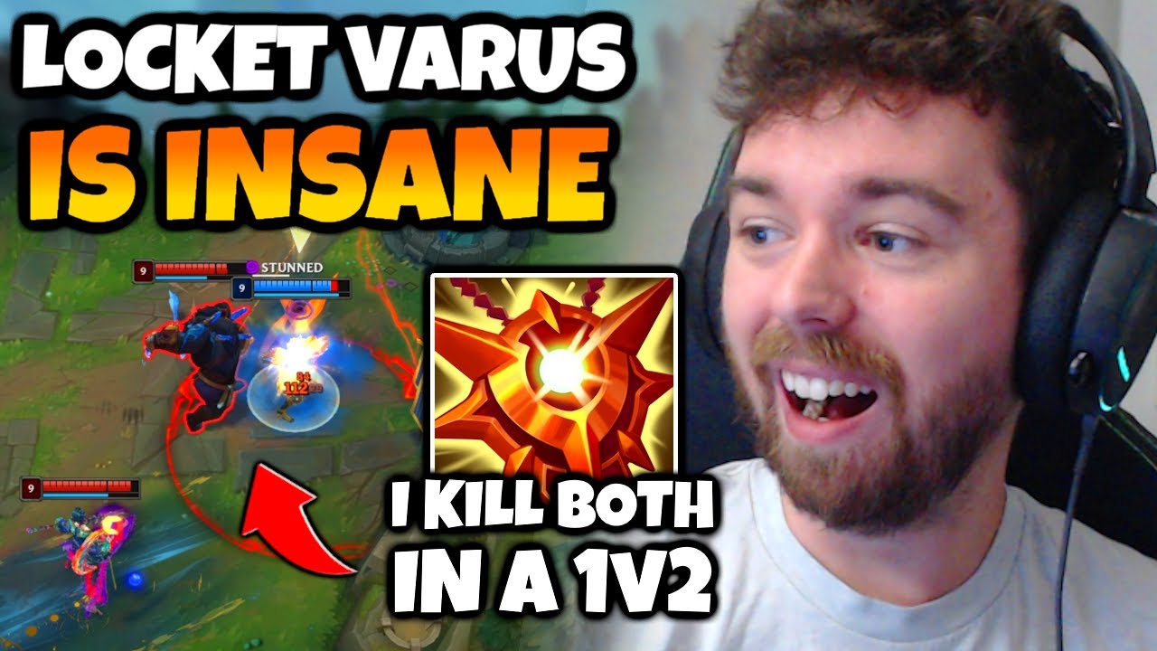 LOCKET VARUS MID is actually BROKEN. I can 1v2 with ONLY LOCKET. Literally 0 damage items.