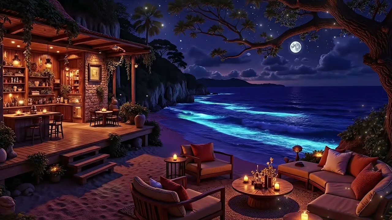 (NO ADS) Sleep Immediately - Relaxing Piano Music & Ocean Waves for Full Body Relaxation & Healing