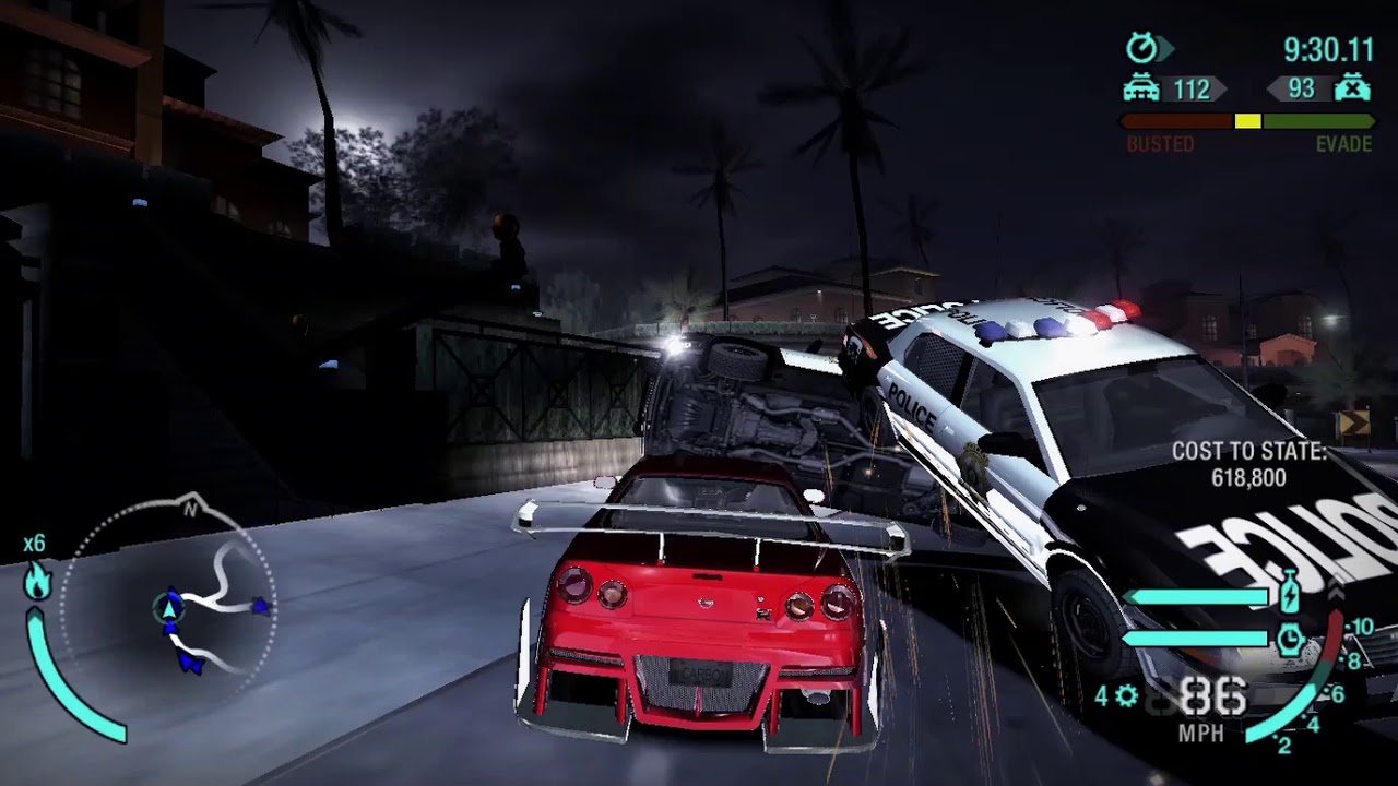 NFS Carbon Chaotic Pursuit