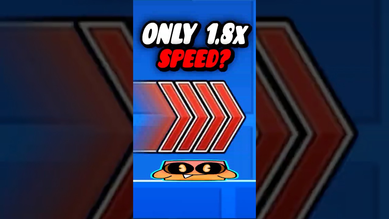 Скоростные порталы в Geometry Dash — это ложь! 