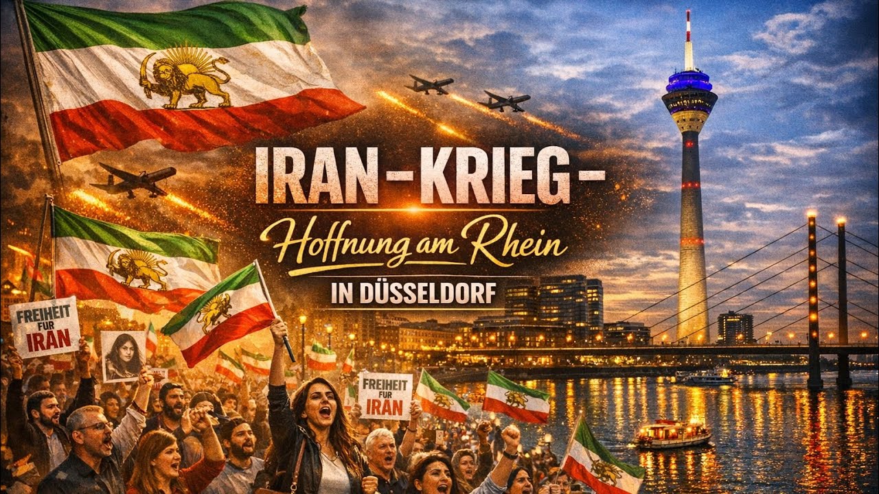 Ende der Diktatur im Iran &ndash; Hoffnung auf Freiheit am Rhein.