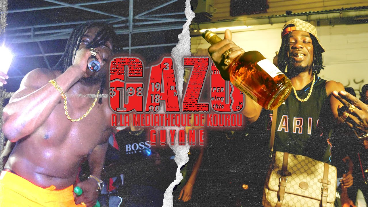 GAZO - CONCERT A LA MÉDIATHÈQUE DE KOUROU ( GUYANE )