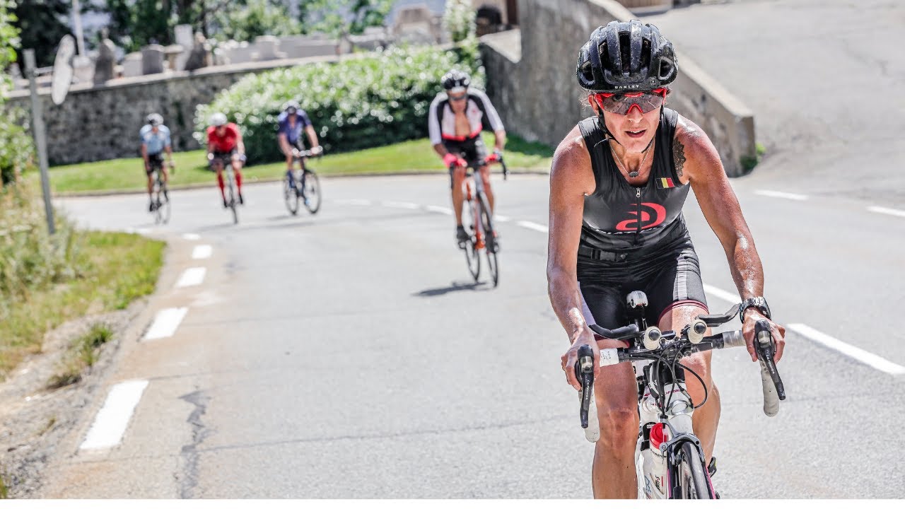 Alpe d'Huez Triathlon : the 100% women clip