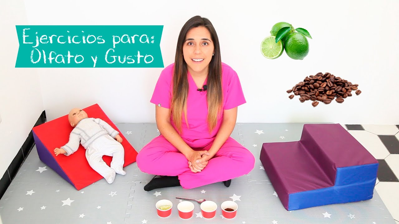 Desarrollar el olfato en bebés.