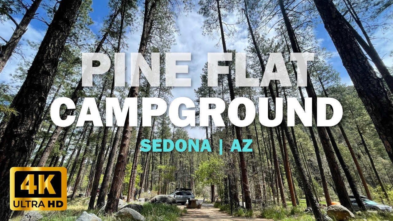 Pine Flat Campground Walkthrough Tour in Oak Creek Canyon near Sedona, Arizona