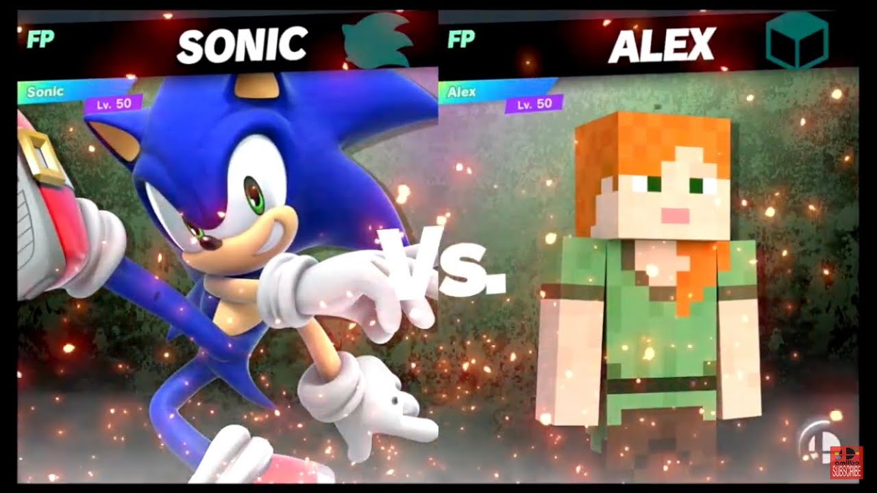 Super Smash Bros Ultimate Amiibo Fights – Sonic vs the World #85 Sonic vs Alex