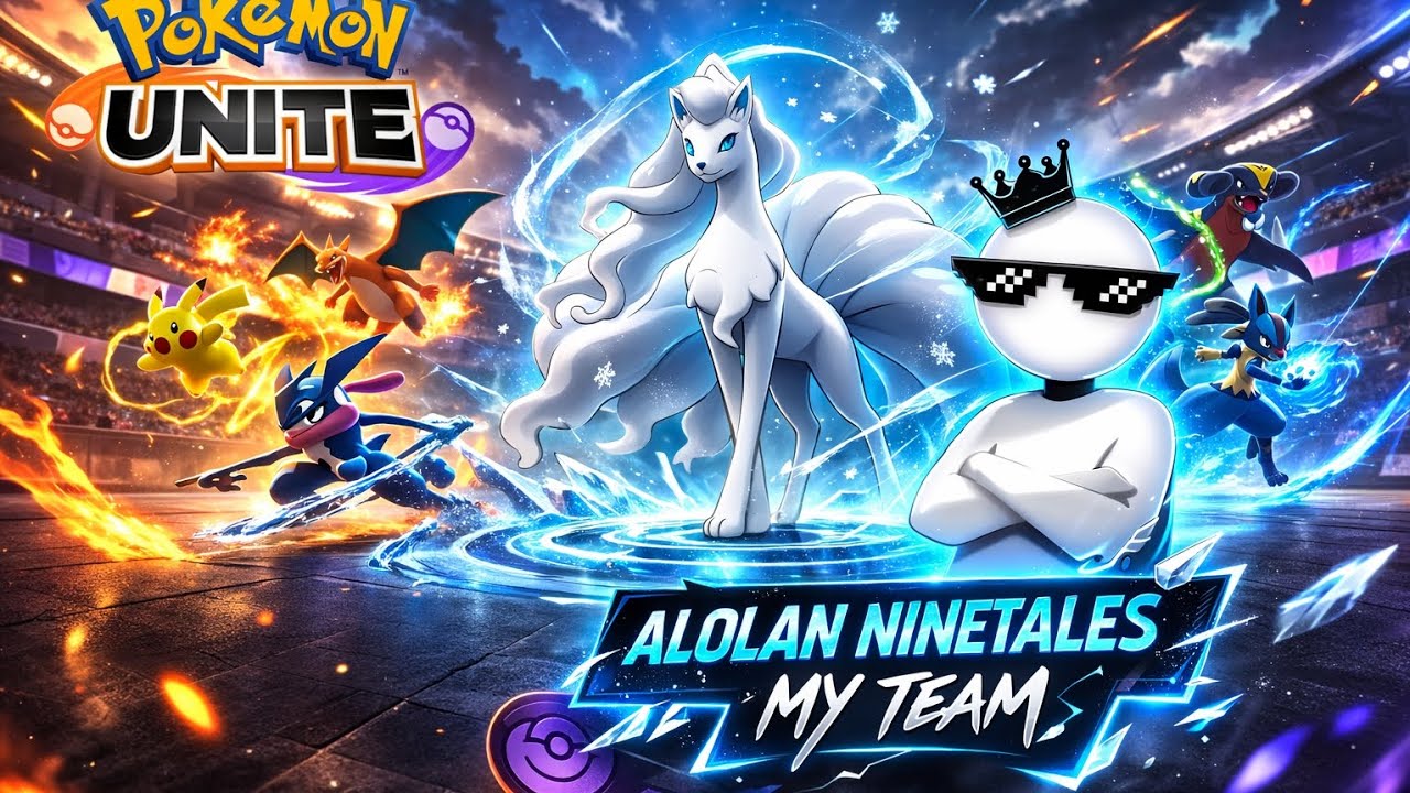 Alolan Ninetales Is TOO OP! 😱 | Pokémon Unite