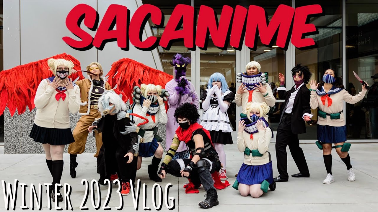 SacAnime Vlog: SacAnime Winter 2023 [Sony ZV-E10 Vlog]