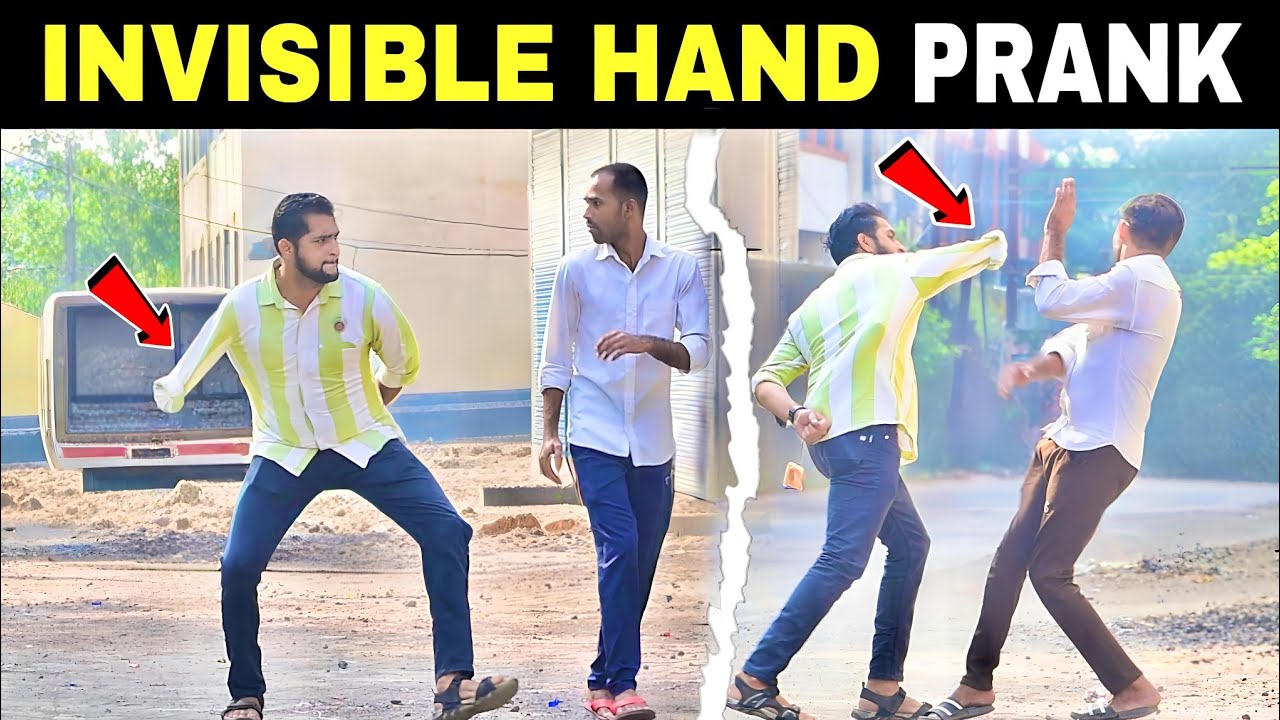 Invisible Hand Prank 😅 | Prakash Peswani Prank |
