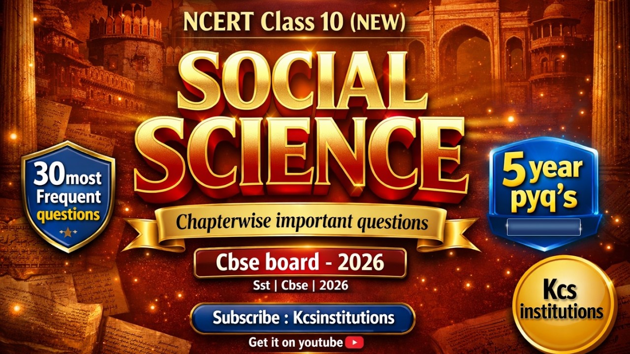 Class 10 SST: 30 Most Repeated Questions for 2026 Boards! Social science | 🚨 (Full Revision) |