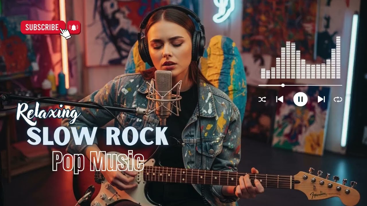 Slow Rock Chillout Mix 🎼 Soft Rock Background Music for Study & Work